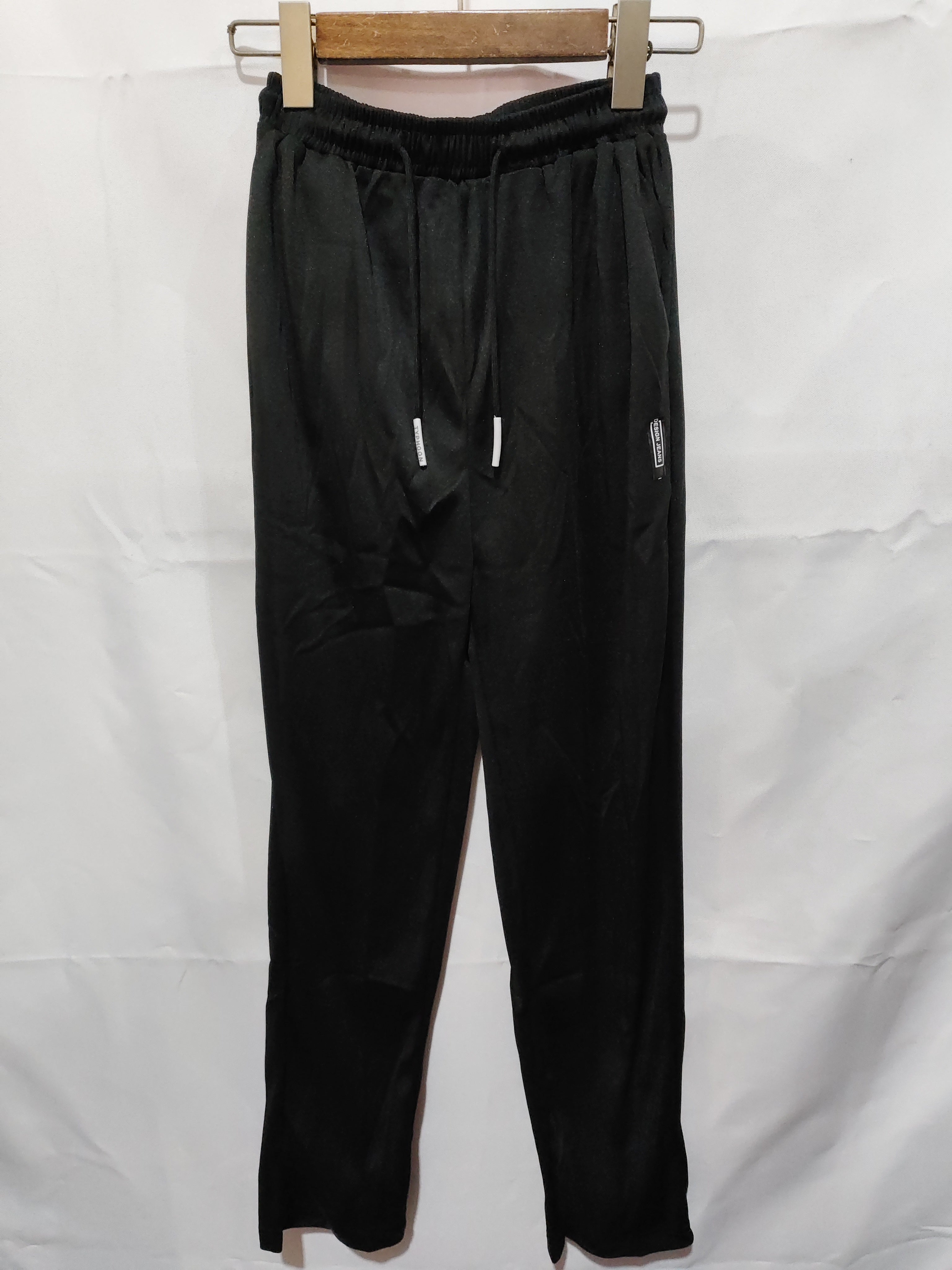 Drawstring Trousers Thin Casual Pants Korean Version Loose Straight Sweatpants Mens Clothing